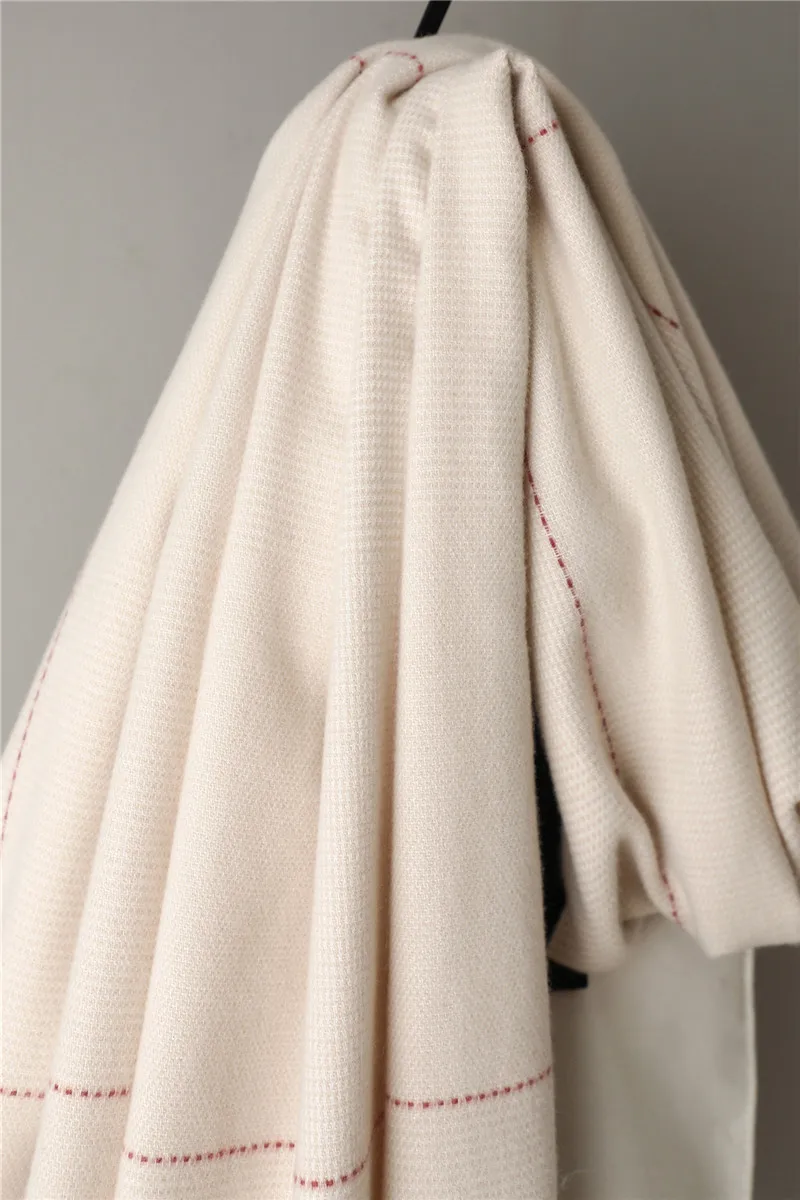 Зима осень серый розовый бежевый шарф для женщин искусственный Кашемир шаль мягкий женский палантин шарфы женская зимняя накидка палантин