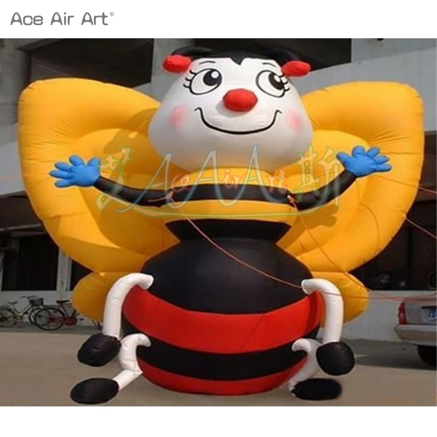 Event Inflatable Bee Girl And Boy Cartoon/Custom Animal Replica For Outdoor Advertising Exhibtion/Event Promotion |