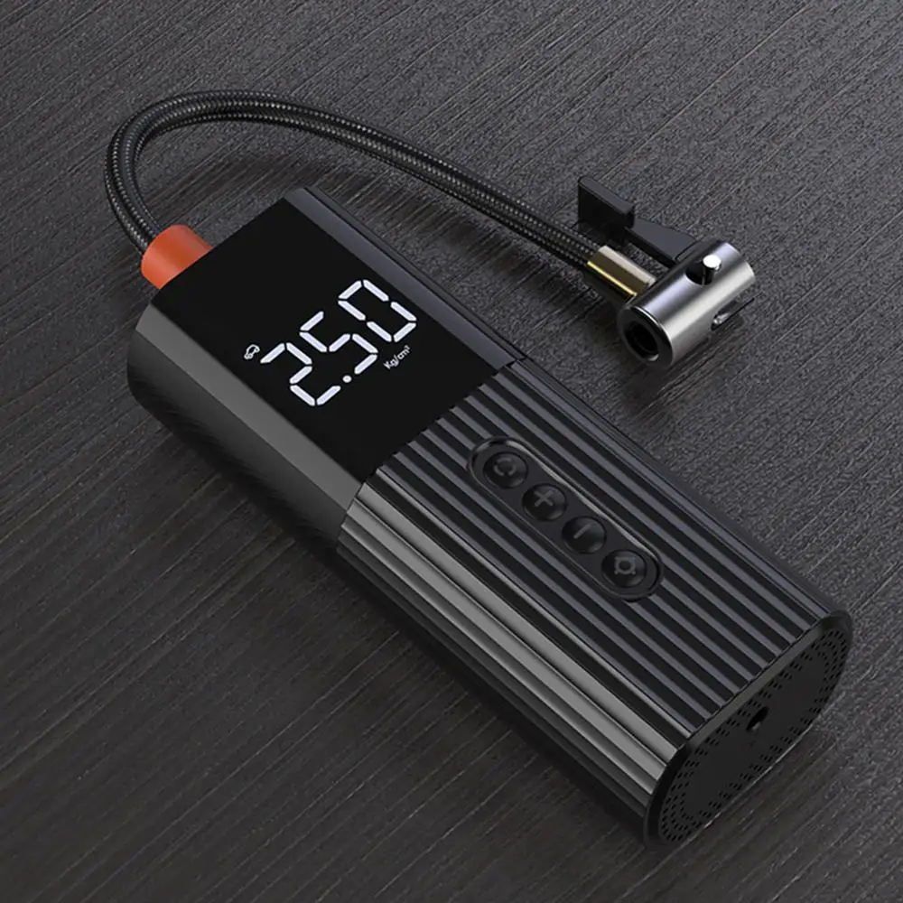 

DC/AC 12V LED Display Air compressor 3 Nozzles Universal Home Car Inflatable Pump For Car Bicycle Motorcycle Tire Swimming Toy