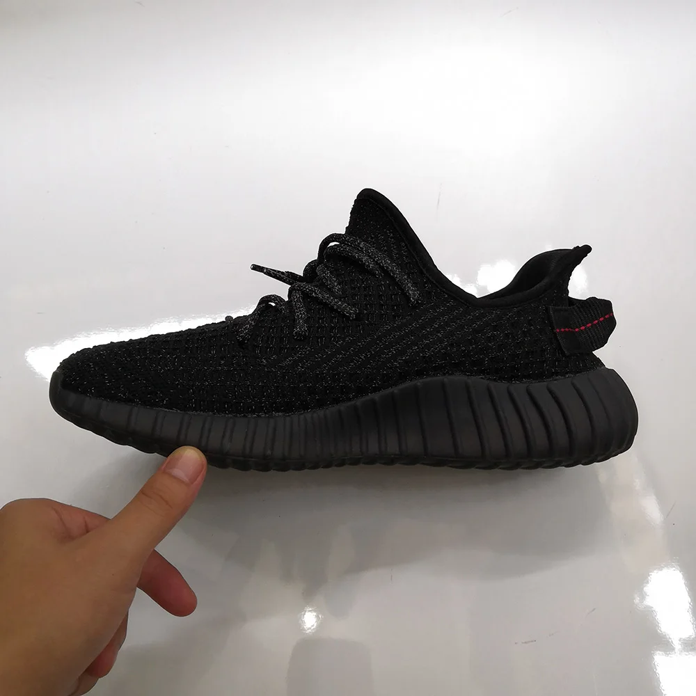 HKCP черная звезда yeezys 350 кроссовки