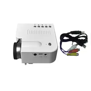Портативный светодиодный мини-проектор UC28B, 1080P, ЖК-проектор, USB TF светодиодный проектор для домашнего использования
