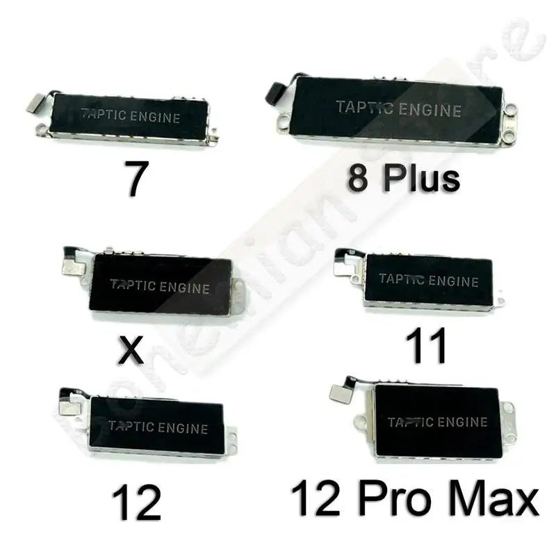 Оригинальный гибкий кабель для вибратора двигателя iPhone X XR Xs 11 12 Pro Max 7 8 Plus mini SE 2