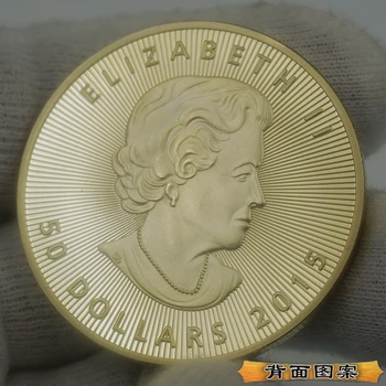 

2015 Canadian Maple Leaf Coin Commonwealth Queen Gold and Silver Coins copy