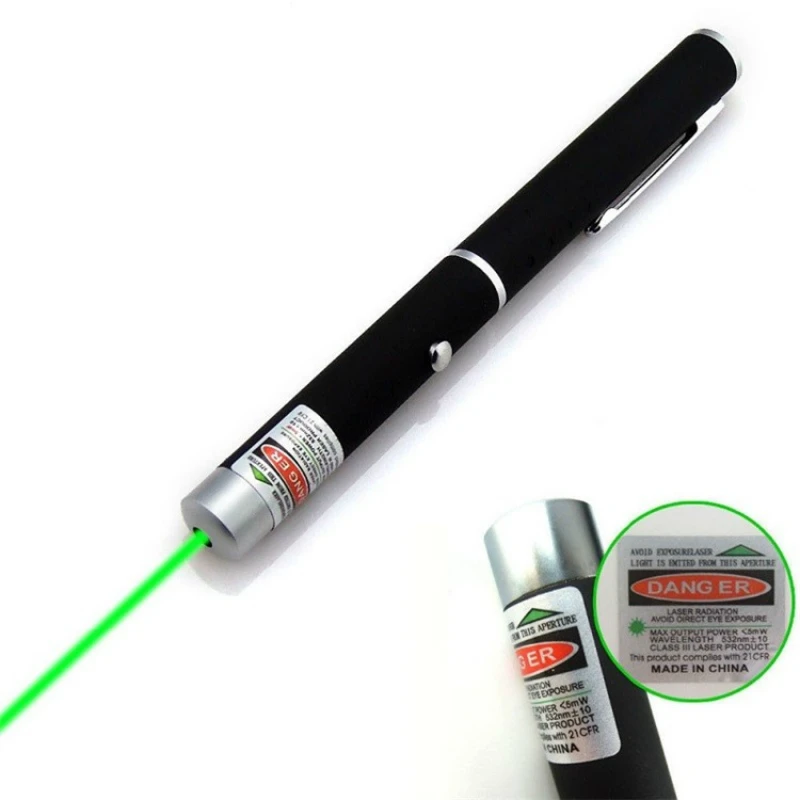 

Laser Sight Pointer 5MW Powerful Green Blue Red Dot Laser Light Pen Powerful Laser Pointer Meter 405nm 530nm 650nm Green Lazer