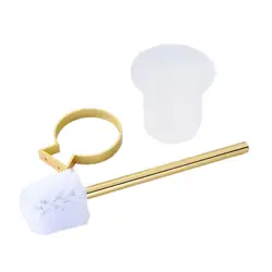 Настенный алюминиевый держатель для туалетной щетки и щетка для мытья стекол Набор для аксессуаров для ванной