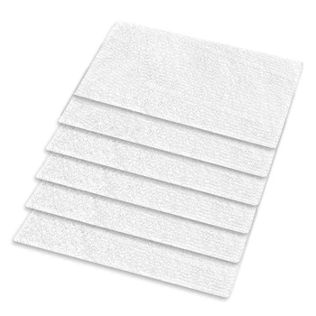 

6Packs Washable 3 Layers Microfiber, Replacement Steam Mop Pads For Most Hard Flooring Surface For Light 'N' Easy S3101/S7326