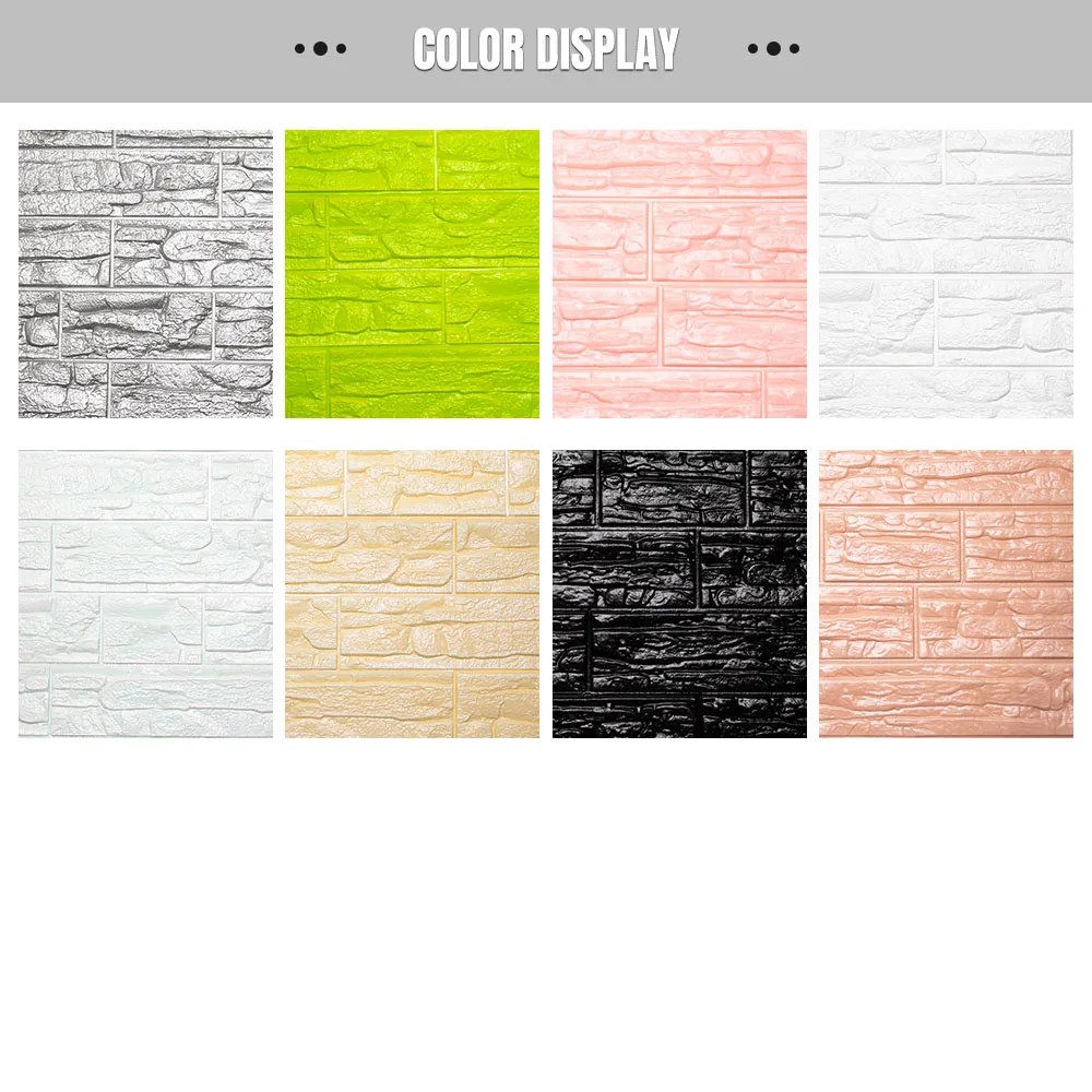 Новинка DIY 3D Кирпич из пенополиэтилена наклейка для комнаты украшение камня