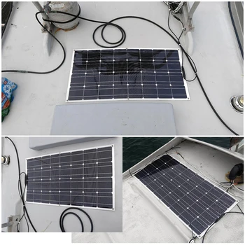 

200W -400w polycrystalline solar power generation panel solar panel household system can charge 12V/24V