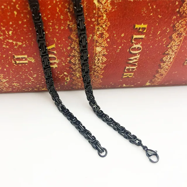 Topgrillz 316L Stainless Steel King Chain Necklace for Men Jewelry - Image 2