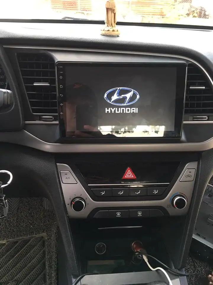 Android 8,1 9,1 для hyundai elantra с HD 1024*600 9 дюйм радио 3g 4G wifi GPS с бесплатными картами BT Зеркало Ссылка SWC