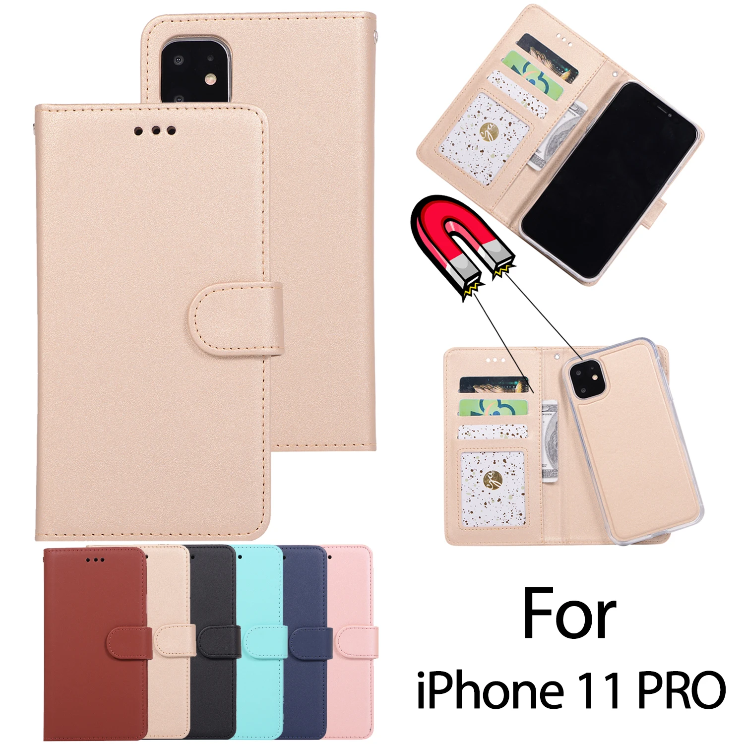 Ультратонкий чехол-книжка для Samsung из искусственной кожи флип-чехол Iphone12 11PRO MAX 7 8