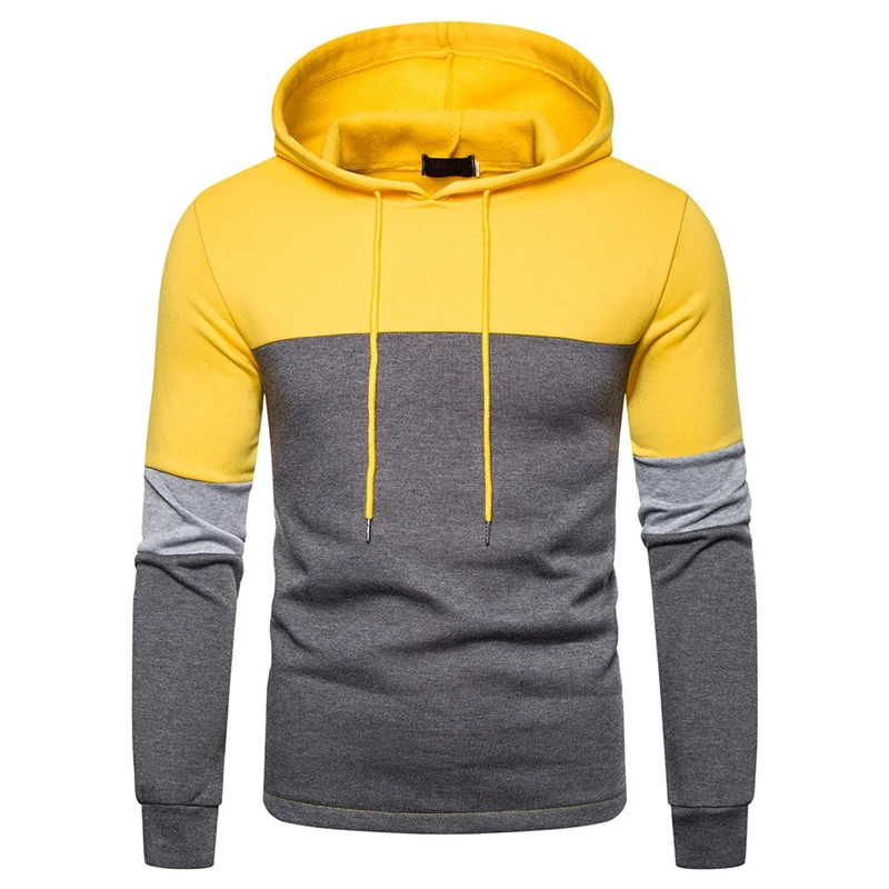 

CYSINCOS Men Hoodies Sweatshirts Brand Fashion Autumn Quality Hoody Jacket Casual Coat Cotton Male Hooded Pullover Sportswear