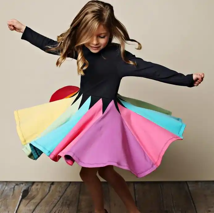 5t long sleeve dresses