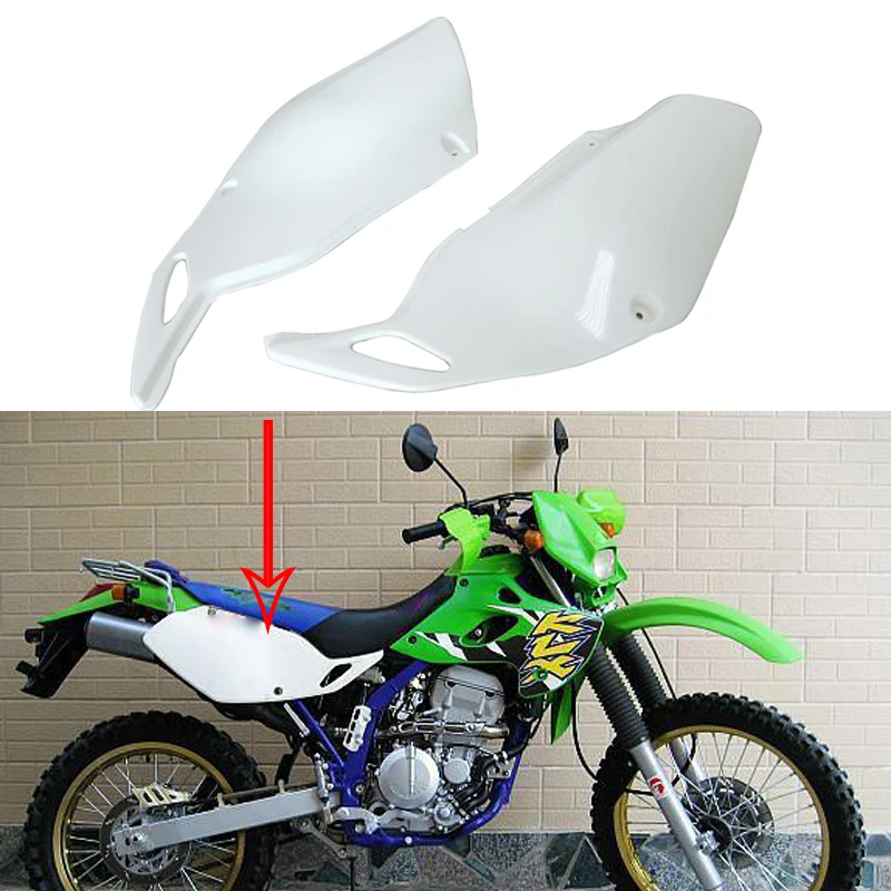 Задняя Пластиковая крышка для Kawasaki KLX 250 KLX300 1993- 2007 L &amp R задняя пластиковая