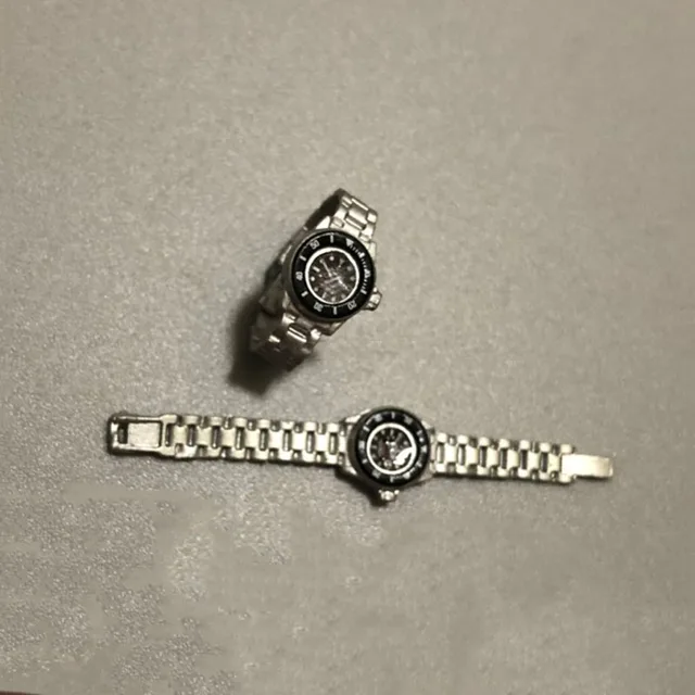 One Piece 1/6 Male Military Figure Fashion Miniature Mini Watch for 12 inch Action Figure Body Doll Accessories 5