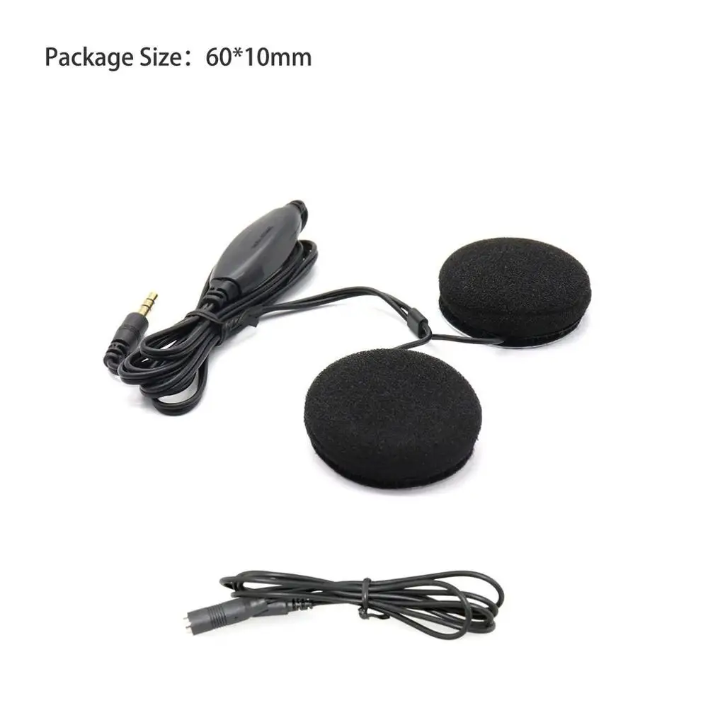  CS-083 Universal Kunststoff Headset Helm Mp3 Kopfhörer Headset GPS Navigation 35 MM Stecker Für Mot