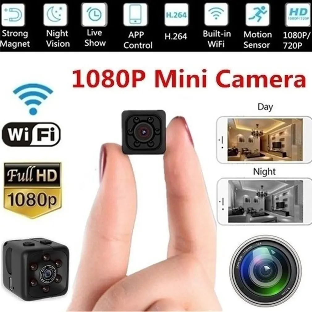 SQ11 мини-камера HD 1080P датчик ночного видения Видеокамера движения DVR микро камера Спорт DV видео маленькая камера SQ 11