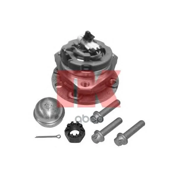 Ступица С Подшипником Opel Astra G/Zafira A 98-05 Пер. Abs(4отверстия) Nk 753621 Nk арт. 753621