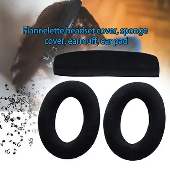 

2Pcs Soft Earpads Ear Pad Cover for Sennheiser HD515 HD518 HD555 HD558 Headphone