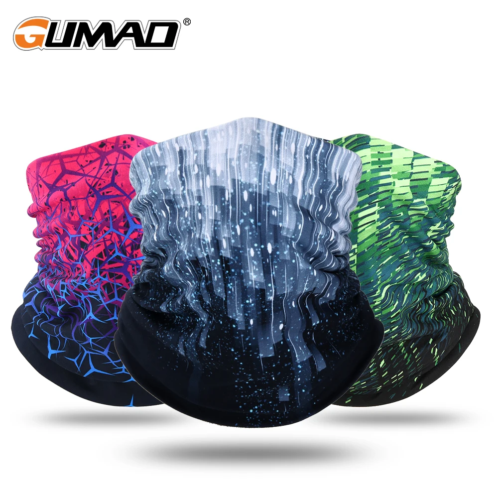 

Women Men Print Face Bandana Scarf Thermal Neck Warmer Gaiter Cover Tube Mask Cycling Hiking Snowboard Running Ski Sport Winter