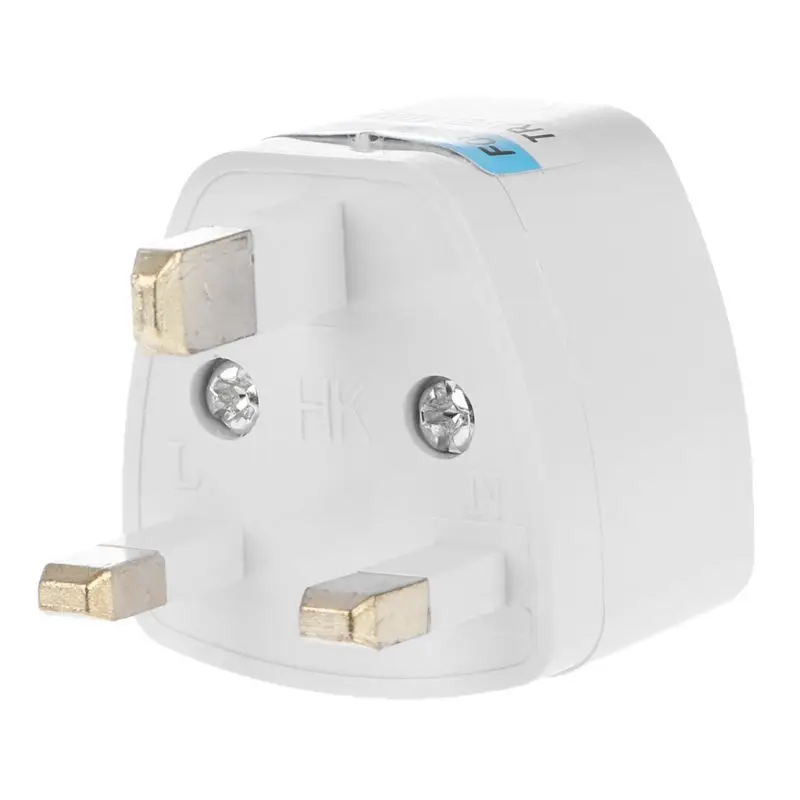 Drop Ship 1PC hot Europe To UK Charger Power Plug Adapter Converter Wall Plug Home