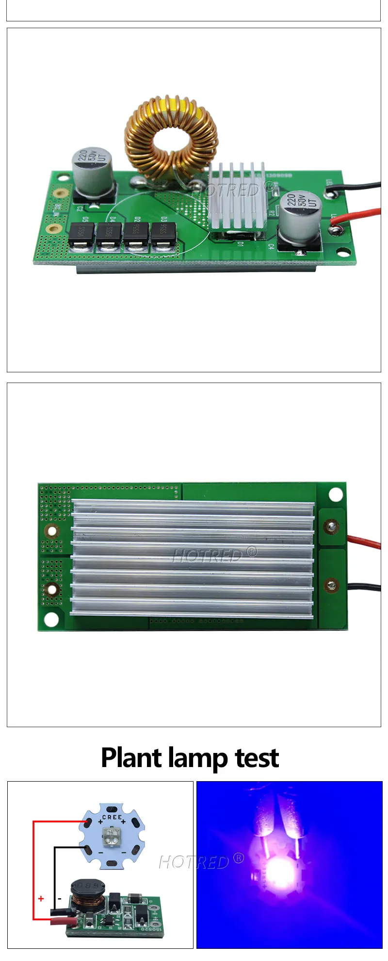 Description Picture 6 of itemDC12V-24V LED Driver 10W 20W 30W 50W High Power Driver Board Supply Constant Current LED DIY Light Lamp Lighting Transformers