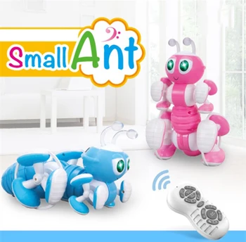 

Girl RC Animal Ant Toy Smart Toy Intelligent Multifunctional Puzzle Robot Animal Model Programming Dancing Music