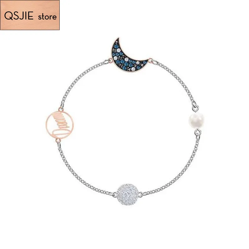 Высокое качество SWA новое счастье приносит счастливый браслет с Луной