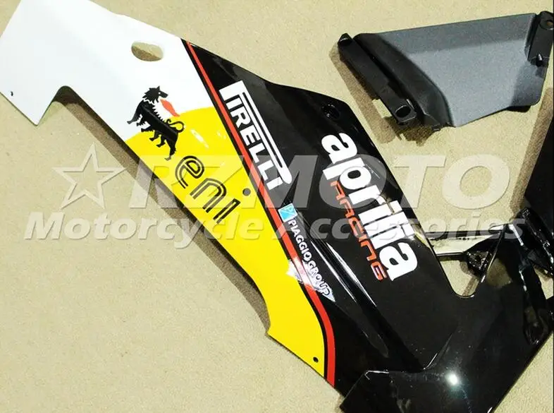 Полный мотоцикл полный комплект обтекателя для Aprilia RSV4 1000 2010 2011 2012 2013 АБС-пластик изготовленный на заказ 58