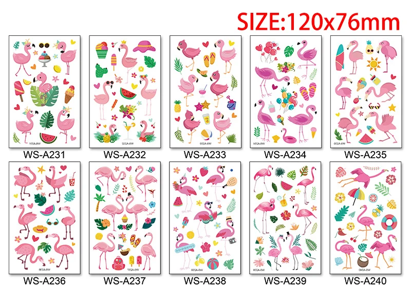 12x7.6cm Cartoon Cute Tattoo Design for Woman Man Kid Football Space Heart Sea Animal Bear Mermaid Sticker Temporary Body Tattoo (22)