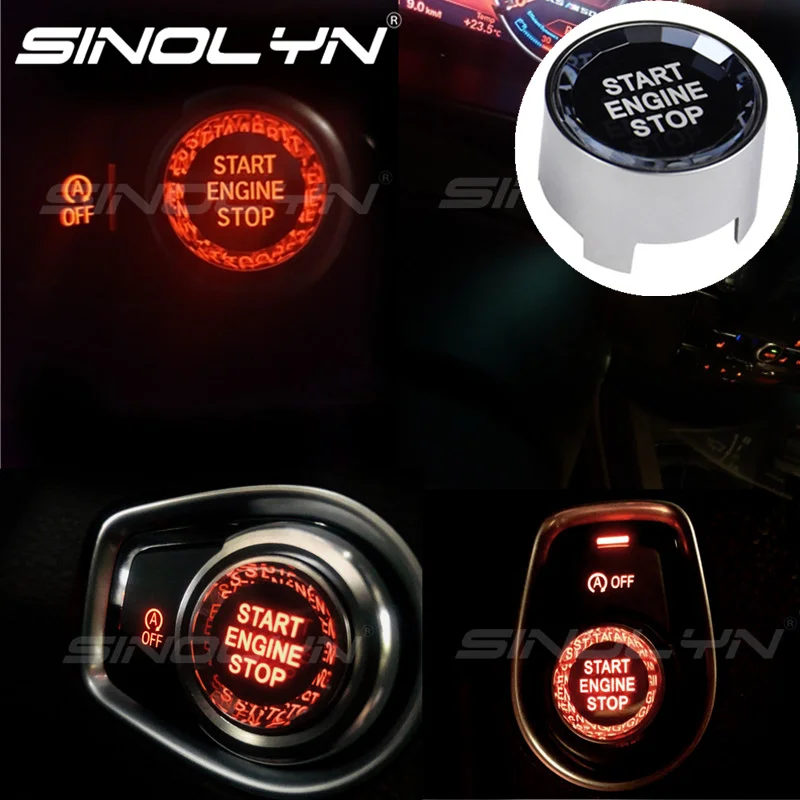 

Start Stop Engine Switch Button Cover Crystal For BMW F30 F31 F10 F11 F15 F16 F25 F26 X1 X3 X4 X5 X6 G30 G50 F20 G20 Accessories