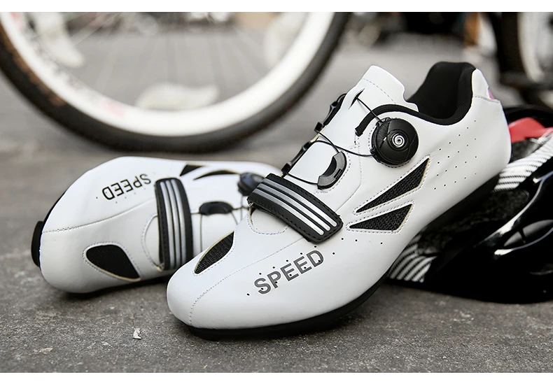 2020 Road Cycling Shoes Sapatilha Ciclismo Bike Men Non-Locking Racing Breathable Ultralight Professional Bicycle Sneakers Women