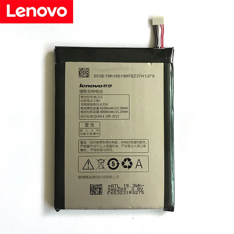 

NEW Original 4100mAh bl211 Battery For LENOVO bl211 P780 High Quality Battery + Tracking Number