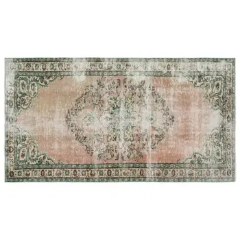 

Handmade Natural Vintage Turkish Area Rug 145x280 Cm-4'9''X9'2''