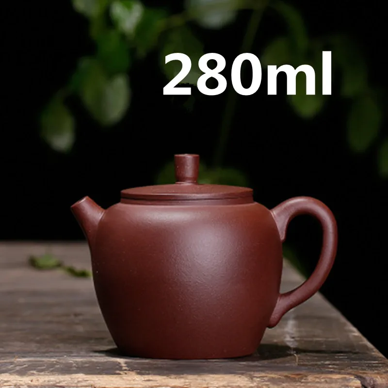 

Teapot Yixing Zisha Clay Chinese Handmade Tea Pot Gongfu Tea Set 280ml High Quality New Design Safe Packaging With Gift Box