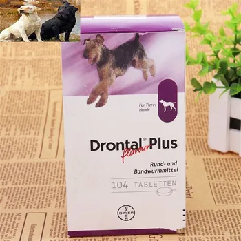 

Bayer Drontal Plus For Dogs 104 Tablets/32 Tablets GreatDane Cats Tablets