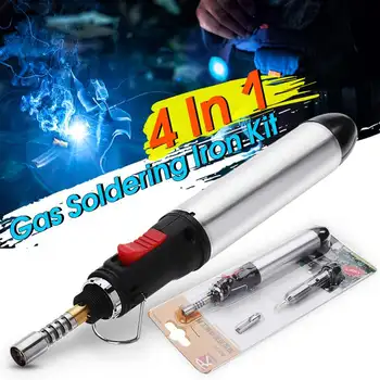 

Professional Butane Gas Soldering Iron Kit Welding Kit Torch Convenient And Fashionable Welding for Gun Compact Size