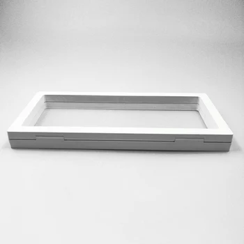 

Transparent Floating Display Case Picture frame Jewelry Medal Stand Holder
