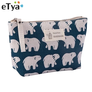 

Fashion Printing Makeup Bags with Multicolor Pattern Cute Cosmetics Pouch for Travel Ladies Organizer Pouch Women Cosmetic Bag
