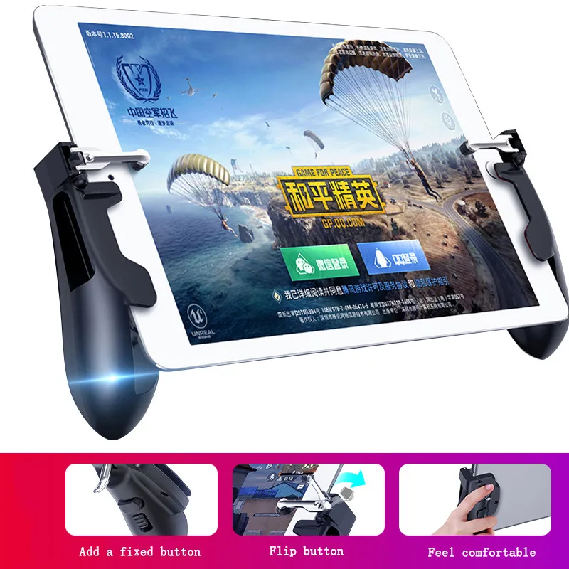  PUBG Mobie Controller for Ipad iPhone samsung Gaming Gamepad Tablet Trigger Fire Button Aim Key Mob