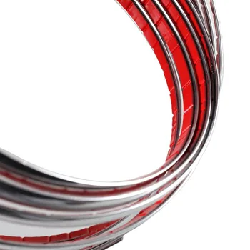 

Scratch resistant Bumper Strip Replacement Moulding Auto Exterior Silver