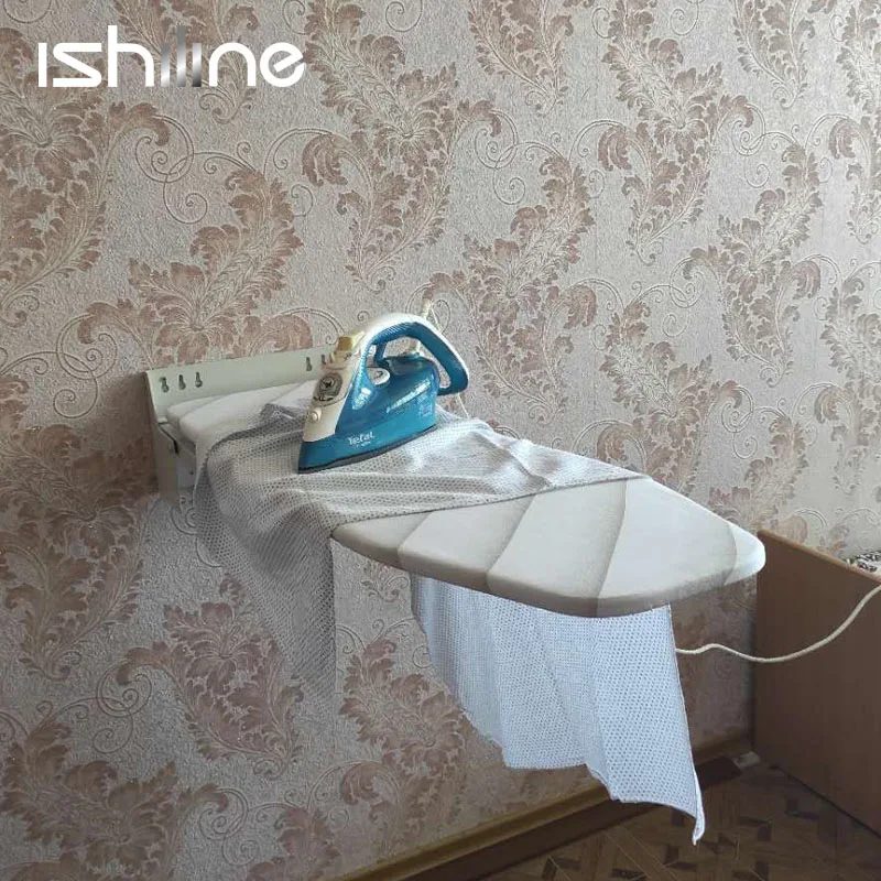 Wallmounted 180° Rotatable Double Flap Folding Ironing Board Hidden