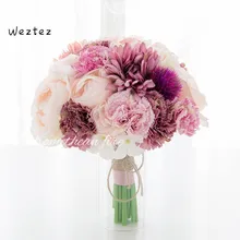 Искусственные Свадебные цветы Свадебные букеты Свадебный букет смешанные цвета свадебные аксессуары, букеты SPH71