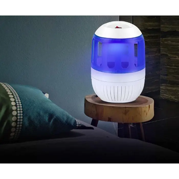 USB Mosquito Killer Mute домашний фотокатализатор светодиодный 20-50 квадратных метров Москитная лампа белый 110-240 в 2 Вт репеллент