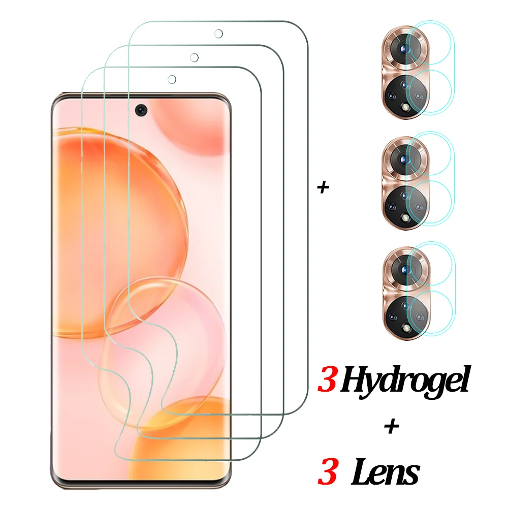 mobile protector Hidrogel,Honor 50 Lite 30 Pro Hydrogel Film For Honor-50 Screen Protector Honor X8 X 8 50 SE 60 Camera Film Honor50 Lite Glass mobile phone screen protector