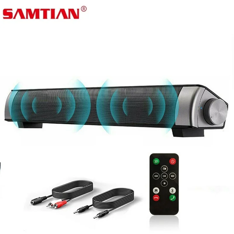 SAMTIAN Беспроводной динамик портативные колонки bluetooth TF карты subwoofe Музыка Звуковые