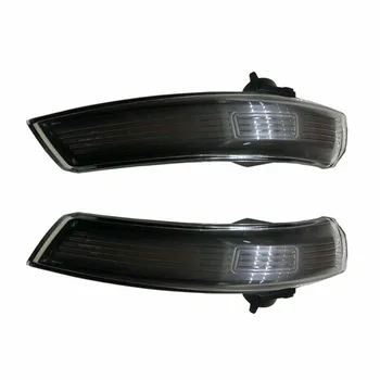 

2X Dynamic Smoked LED Turn Signal Light Rear View Mirror Lamp Indicator For Ford