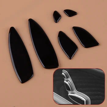 

CITALL 6pcs Car Door Seat Adjust Button Sequin Trim Cover fit for Mercedes Benz GLC Class X253 2015 2016 2017 2018 2019 2020