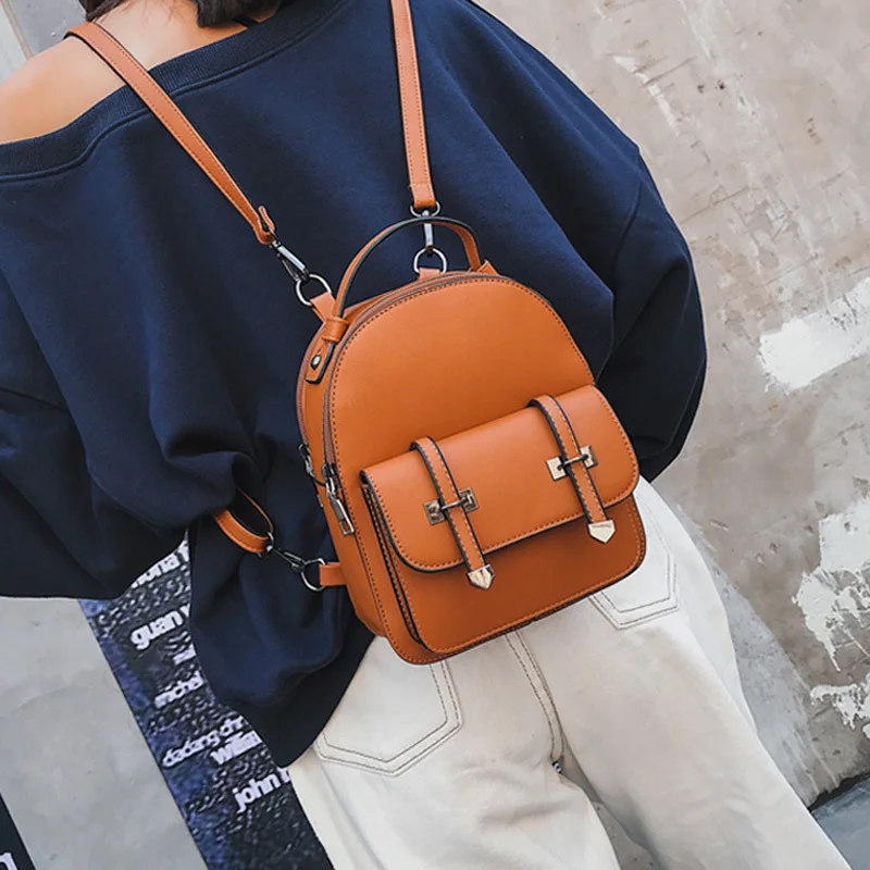 Дизайн модный рюкзак Mochilas для путешествий из кожи маленькие женские подростковые школьные сумки для девочек Feminina Sac Dos plecak Bagpack
