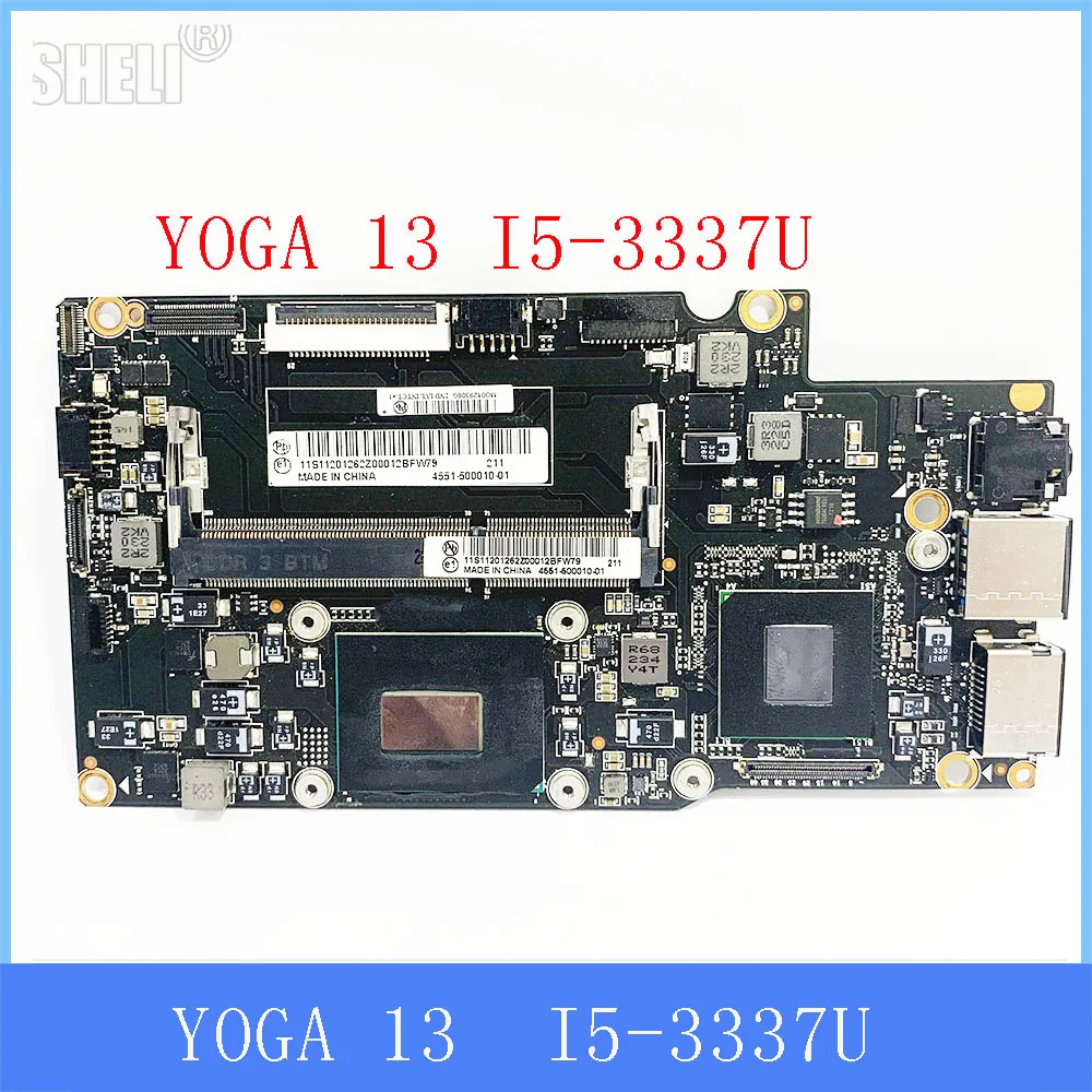 Yoga 13 Laptop Motherboard With i5-3337u i5-3317u